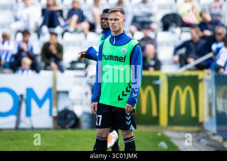 15 mai 2022, Danemark, Odense : Odense, Danemark. 15 mai 2022. Robin Schouten (27) de Sonderjyske vu lors du match de Superliga 3F entre Odense Boldklub et Sonderjyske au parc énergétique naturel d'Odense., Credit :Balazs Popal / ZUMA Press (Credit image : © Balazs Popal/Gonzales photo via ZUMA Press) Banque D'Images