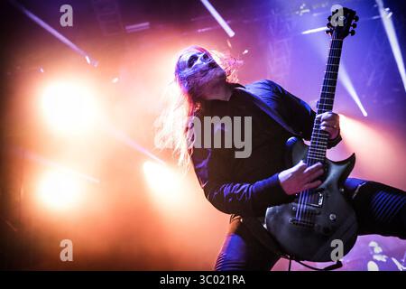 21 juin 2018 - Halden, ƒËœstfold, Norvège - Norvège, Halden - 22 juin 2018.le groupe de metal industriel norvégien Gothminister donne un concert lors du festival de metal norvégien tons of Rock 2018 à Halden. (Crédit photo : Gonzales photo - Terje Dokken) (crédit image : © Terje Dokken/Gonzales photo via ZUMA Press) Banque D'Images