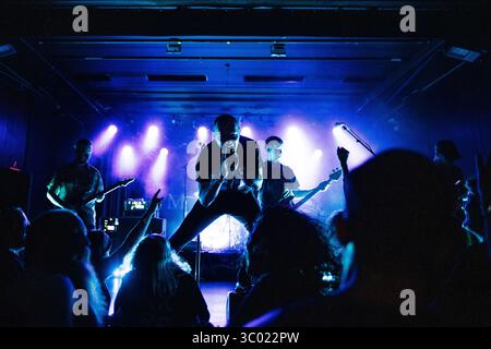 21 mai 2022, Danemark, Copenhague : Copenhague, Danemark. 20 mai 2022. Le groupe danois de blackgaze MÃ˜l donne un concert à VEGA dans le cadre d'Un colossal week-end 2022 à Copenhague., Credit :Peter Troest / ZUMA Press (Credit image : © Peter Troest/Gonzales photo via ZUMA Press) Banque D'Images