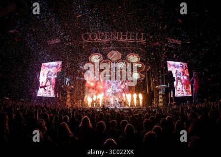 16 juin 2022, Copenhague, Danemark : le groupe de rock américain KISS se produit en live lors du festival danois de heavy metal Copenhague 2022 à Copenhague, Danemark. (Crédit image : © Imago via ZUMA Press) Banque D'Images