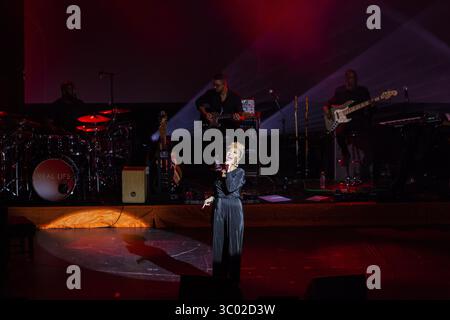 1er novembre 2019, Copenhague, Danemark : Copenhague, Danemark. 01 novembre 2019. La chanteuse, compositrice et artiste britannique Emeli Sande donne un concert au Falconer Salen à Copenhague. À L'EXCLUSION DU DANEMARK. (Crédit photo : Gonzales photo - Per Lange) (crédit image : © Per Lange/Gonzales photo via ZUMA Press) Banque D'Images