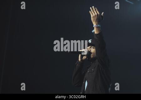 15 novembre 2016 - Copenhague, Angleterre, Danemark - le rappeur et parolier américain chance le rappeur donne un concert au Falconer Salen à Copenhague. Danemark, 15/11 2016. (Crédit image : © Samy Khabthani/Gonzales photo via ZUMA Press) Banque D'Images