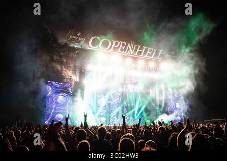 20 juin 2019, Copenhague, Danemark : Copenhague, Danemark. 20 juin 2019. Les fans de heavy metal assistent à l'un des nombreux concerts live du festival danois de heavy metal Copenhague 2019 à Copenhague. (Crédit photo : Gonzales photo - Mathias Kristensen) (crédit image : © Mathias Kristense/Gonzales photo via ZUMA Press) Banque D'Images