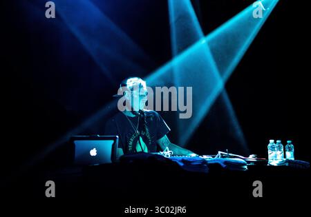 7 novembre 2019, Copenhague, Danemark : Copenhague, Danemark. 07 novembre 2019. DJ et producteur de musique américain DJ Hoppa se produit en direct au Pumpehuset à Copenhague. (Crédit photo : Gonzales photo - Joe Miller) (crédit image : © Joe Miller/Gonzales photo via ZUMA Press) Banque D'Images