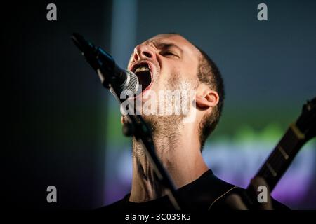 21 avril 2018 - Tilburg, pays-Bas - pays-Bas, Tilburg - 21 avril 2018. L'artiste américain de doom metal Mizmor donne un concert lors du festival de musique néerlandais Roadburn Festival 2018 à Tilburg. (Crédit photo : Gonzales photo - Peter Troest) (crédit image : © Peter Troest/Gonzales photo via ZUMA Press) Banque D'Images