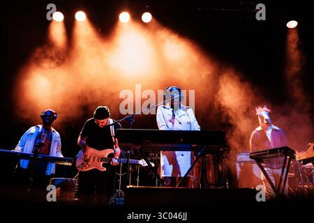 31 octobre 2022, Danemark, Copenhague : Copenhague, Danemark. 31 octobre 2022. L'ensemble international de jazz et jam band Snarky Puppy donne un concert au KB Hallen à Frederiksberg, Copenhague., Credit :Peter Troest / ZUMA Press (Credit image : © Peter Troest/Gonzales photo via ZUMA Press) Banque D'Images