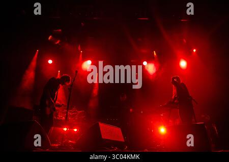 17 novembre 2016 - Bergen, Angleterre, Norvège - le groupe norvégien de noise rock The Megaphonic Thrift donne un concert à l'USF Verftet à Bergen. Norvège, 17/11 2016. (Crédit image : © Jarle H. Moe/Gonzales photo via ZUMA Press) Banque D'Images