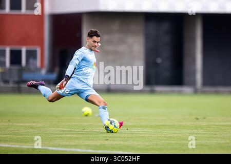 24 juin 2021, Danemark : Frederiksberg, Danemark. 24 juin 2021. Filip Djukic (99) de Hvidovre vu lors d'un match test entre le FC Copenhague et le Hvidovre IF au centre d'entraînement du FC Copenhague à Frederiksberg, Danemark., Credit :Dejan Obretkovic / ZUMA Press (Credit image : © Dejan Obretkovic/Gonzales photo via ZUMA Press) Banque D'Images
