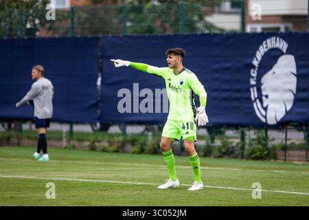 24 juin 2021, Danemark : Frederiksberg, Danemark. 24 juin 2021. Johan Guadagno (41) du FC Copenhague vu lors d'un match test entre le FC Copenhague et Hvidovre IF au centre d'entraînement du FC Copenhague à Frederiksberg, Danemark., Credit :Dejan Obretkovic / ZUMA Press (Credit image : © Dejan Obretkovic/Gonzales photo via ZUMA Press) Banque D'Images