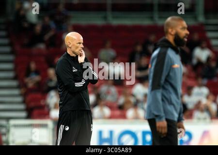 19 juillet 2020, Copenhague, Danemark : Copenhague, Danemark, 19 juillet 2020. Staale Solbakken, entraîneur du FC Copenhague, vu lors du match de Superliga 3F entre le FC Copenhague et l'AGF à Telia Parken. (Crédit photo : Gonzales photo - Dejan Obretkovic) (crédit image : © Dejan Obretkovic/Gonzales photo via ZUMA Press) Banque D'Images