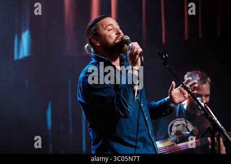 26 septembre 2020, Berne, Suisse : Berne, Suisse. 26 septembre 2020. Le chanteur et compositeur suisse Baschi donne un concert à BierhÃÂ¼beli à Berne. (Crédit photo : Gonzales photo - Tilman Jentzsch) (crédit image : © Tilman Jentzsch/Gonzales photo via ZUMA Press) Banque D'Images