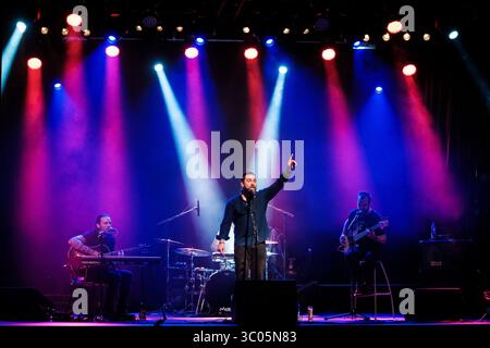 26 septembre 2020, Berne, Suisse : Berne, Suisse. 26 septembre 2020. Le chanteur et compositeur suisse Baschi donne un concert à BierhÃÂ¼beli à Berne. (Crédit photo : Gonzales photo - Tilman Jentzsch) (crédit image : © Tilman Jentzsch/Gonzales photo via ZUMA Press) Banque D'Images