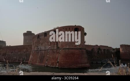 L'ancienne forteresse de Livourne Banque D'Images