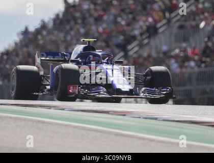 21 octobre 2018 - Austin, États-Unis - lors du Grand Prix américain de formule 1 sur le circuit des Amériques à Austin, Texas, le dimanche 21 octobre 2018. (Crédit image : © Scott Coleman/ZUMA Wire) Banque D'Images