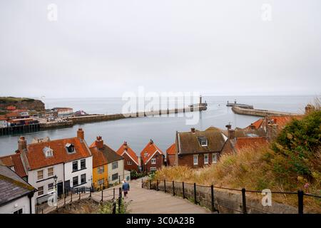 Whitby, North Yorkshire, Angleterre. - 12 juillet 2025 photo par Andrew Higgins/Thousand Word Media Ltd Banque D'Images