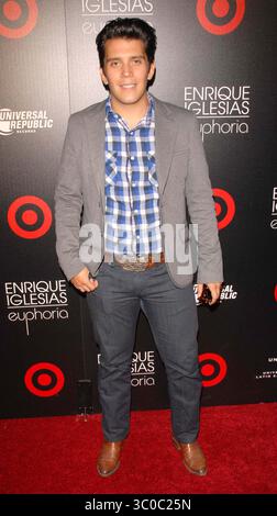 Gustavo Galindo à la Enrique Iglesias Euphoria album Release Party à Los Angeles - 07 juillet 2010 Banque D'Images
