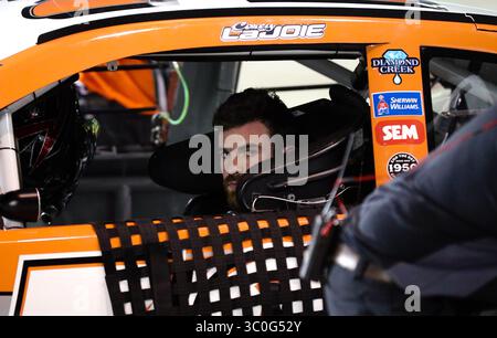 16 novembre 2018 : Corey Lajoie, pilote de la Chevrolet Schluter Systems (72), après avoir terminé sa séance d'essais Monster Energy NASCAR Cup Series Ford EcoBoost 400, au Homestead-Miami Speedway à Homestead, en Floride. Mario Houben/CSM(image de crédit : &copy ; Mario Houben/CSM via ZUMA Wire) Banque D'Images