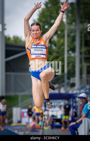 Bochum, Deutschland. 21 juillet 2025. Ilse STEIGENGA (NED) ; FISU World University Games - Rhin-Ruhr 2025 AM 21.07.2025 im Lohrheidestadion, Bochum (Nordrhein-Westfalen) crédit : dpa/Alamy Live News Banque D'Images