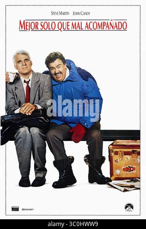 JOHN CANDY et STEVE MARTIN dans AVIONS, TRAINS ET AUTOMOBILES (1987), réalisé par JOHN HUGHES. Crédit : PARAMOUNT PICTURES / album Banque D'Images