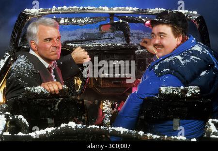 JOHN CANDY et STEVE MARTIN dans AVIONS, TRAINS ET AUTOMOBILES (1987), réalisé par JOHN HUGHES. Crédit : PARAMOUNT PICTURES / album Banque D'Images
