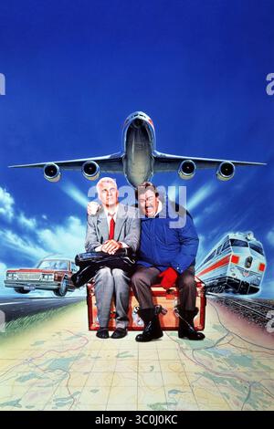 JOHN CANDY et STEVE MARTIN dans AVIONS, TRAINS ET AUTOMOBILES (1987), réalisé par JOHN HUGHES. Crédit : PARAMOUNT PICTURES / album Banque D'Images