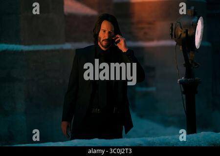 KEANU REEVES dans BALLERINE (2025), mise en scène par LEN WISEMAN. Crédit : Lionsgate / Summit Entertainment / album Banque D'Images