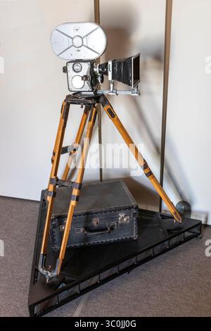 Plan de la caméra vidéo film vintage Banque D'Images