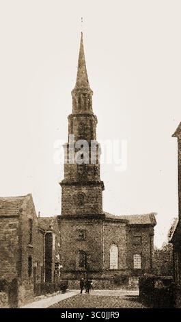 Église paroissiale St Pierre, Horbury en 1915 (où l'hymne des soldats chrétiens a été chanté pour la première fois. L'hymne a été écrit par Sabine Baring-Gould en 1865 pour les enfants marchant à l'église lors d'une procession Whitsuntide. Il s'appelait à l'origine Hymn for procession with Cross and Banners avec une mélodie différente. La musique moderne a été écrite par Arthur Sullivan Banque D'Images