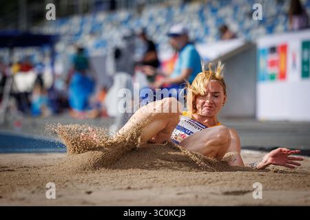 Bochum, Deutschland. 21 juillet 2025. Kajsa Lindqvist (SWE) ; FISU World University Games - Rhin-Ruhr 2025 AM 21.07.2025 im Lohrheidestadion, Bochum (Nordrhein-Westfalen) crédit : dpa/Alamy Live News Banque D'Images