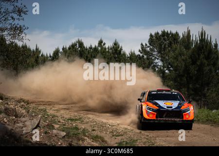 Thierry Neuville au Portugal, 2024 Banque D'Images