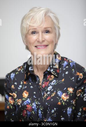 Golden Globes 2019 : Nominee : MEILLEURE ACTRICE DANS Un FILM, DRAME. Photo : 22 juillet 2018 - Hollywood, Californie, États-Unis - GLENN CLOSE fait la promotion du film 'The Wife' à Hollywood. (Crédit image : © Armando Gallo/ZUMA Studio) Banque D'Images