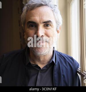 Golden Globes 2019 : nominé : MEILLEUR RÉALISATEUR, FILM. Photo : 4 novembre 2018 - Hollywood, Californie, États-Unis - ALFONSO CUARON fait la promotion du film 'Roma' à Hollywood. (Crédit image : © Armando Gallo/ZUMA Studio) Banque D'Images