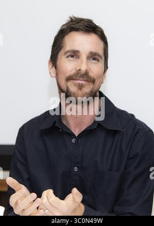 GOLDEN GLOBES 2019 : NOMINEE : MEILLEUR ACTEUR DANS UN FILM, UNE COMÉDIE MUSICALE OU UNE COMÉDIE. Photo : 30 novembre 2018 - Hollywood, Californie, États-Unis - Christian Bale stars in Vice (crédit image : © Armando Gallo/ZUMA Studio) Banque D'Images