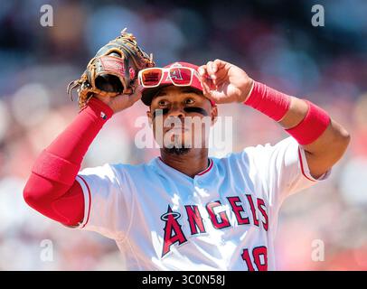07 décembre 2018 Anaheim, CA...(FILE PHOTOS) deux joueurs de baseball professionnels sont morts dans un braquage de la route qui a mal tourné au Venezuela quand ils ont écrasé leur voiture tout en esquivant un piège placé par des bandits, selon des rapports...(18) Luis Valbuena, un vétéran de la ligue majeure de 11 ans, et l'ancien infielier de la ligue majeure Jose Castillo ont été tués jeudi lorsque la voiture s'est renversée tout en essayant d'éviter un rocher sur leur chemin, El Nuevo Herald a rapporté... Crédit image : Juan Lainez / Marinmedia.Org / C/CSM via ZUMA Wire) Banque D'Images
