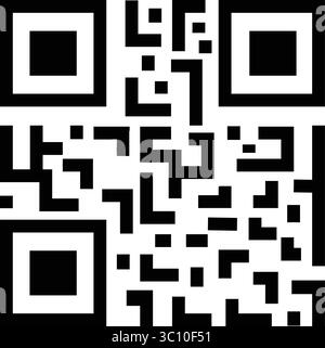Code QR scannez-moi Illustration de Vecteur