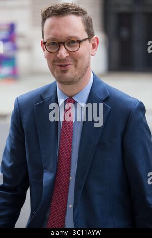 Londres, Angleterre, Royaume-Uni. 22 juillet 2025. Darren Jones, secrétaire en chef du Trésor assiste à la réunion du cabinet du gouvernement à Downing Street Credit : Richard Lincoln/Alamy Live News Banque D'Images