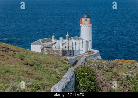 Phare inférieur de l'île de May Banque D'Images