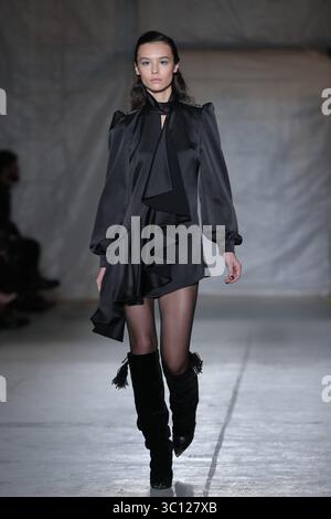 Jon Richmond Fashion SwowMFW homme automne hiver 2019-20, Milan, Italie, 12 janvier 2019 (crédit image : © Canio Romaniello/Soevermedia via ZUMA Press) Banque D'Images