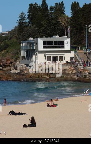 plage de coogee à sydneys, banlieue est de l'australie Banque D'Images
