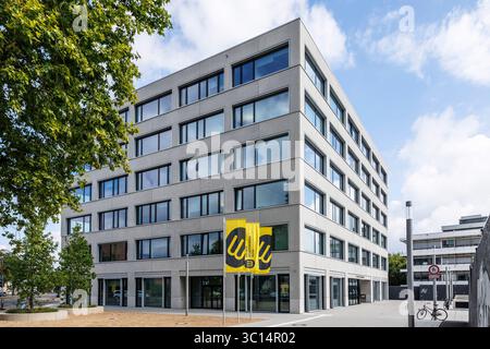 Bâtiment de services de la Koelner Studierendenwerk (une organisation publique à but non lucratif pour les affaires étudiantes) sur la rue UNIVERSITAETS dans le district de Lin Banque D'Images