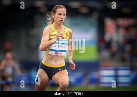 Bochum, Deutschland. 22 juillet 2025. Sabrina Heil (GER) ; FISU World University Games - Rhin-Ruhr 2025 AM 22.07.2025 im Lohrheidestadion, Bochum (Nordrhein-Westfalen) crédit : dpa/Alamy Live News Banque D'Images