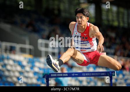 Bochum, Deutschland. 22 juillet 2025. ;Ryosuke Takahashi (JPN) FISU World University Games - Rhin-Ruhr 2025 AM 22.07.2025 im Lohrheidestadion, Bochum (Nordrhein-Westfalen) crédit : dpa/Alamy Live News Banque D'Images