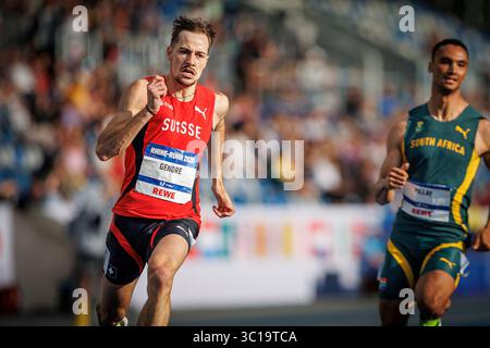 Bochum, Deutschland. 22 juillet 2025. Vincent gendre (sui) ; FISU World University Games - Rhin-Ruhr 2025 AM 22.07.2025 im Lohrheidestadion, Bochum (Nordrhein-Westfalen) crédit : dpa/Alamy Live News Banque D'Images