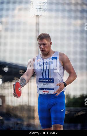 Bochum, Deutschland. 22 juillet 2025. Jakub FOREJT (CZE) ; FISU World University Games - Rhin-Ruhr 2025 AM 22.07.2025 im Lohrheidestadion, Bochum (Nordrhein-Westfalen) crédit : dpa/Alamy Live News Banque D'Images