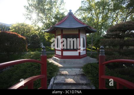 29 mai 2014 - Bloomington, MN, États-Unis - jardins japonais au Normandale Community College (/STAR TRIBUNE) jardins japonais au Normandale Community College à Bloomington, min. Jeudi 29 mai 2014. (Crédit image : Kyndell Harkness/Minneapolis Star Tribune/TNS via ZUMA Wire) Banque D'Images