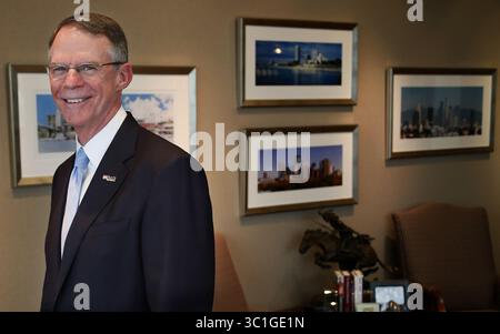 7 mai 2014 - Minneapolis, MN, États-Unis - profil de Richard Davis Président, Président et PDG de US bancorp mercredi 7 mai 2014 à Minneapolis, MN. (Crédit image : Jerry Holt/Minneapolis Star Tribune/TNS via ZUMA Wire) Banque D'Images