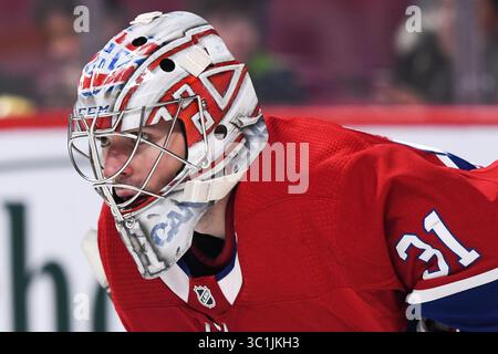 21 février 2019 : regardez le gardien des Canadiens de Montréal Carey Price (31) lors du match des Flyers de Philadelphie au canadien de Montréal au Centre Bell à Montréal, Québec. David Kirouac/CSM(image de crédit : &copy ; David Kirouac/CSM via ZUMA Wire) Banque D'Images