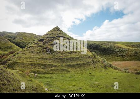 Fairy Glen, île de Skye Banque D'Images