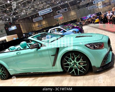 10 mars 2019 - Genève, Suisse - Palexpo, International salon Auto, Genève, Suisse (crédit image : © Ania Freindorf/ZUMA Wire) Banque D'Images