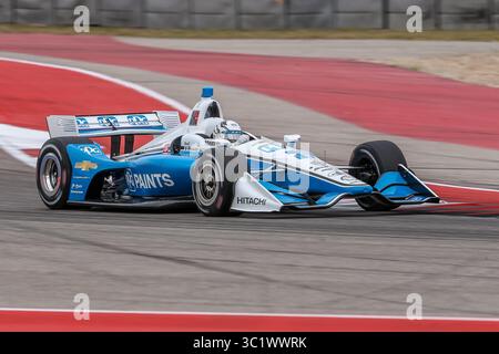 23 mars 2019 - Austin, Texas, États-Unis - Indy car en action lors de la ronde d'entraînement sur le circuit of the Americas hippodrome d'Austin, Texas. (Crédit image : © Dan Wozniak/ZUMA Wire) Banque D'Images